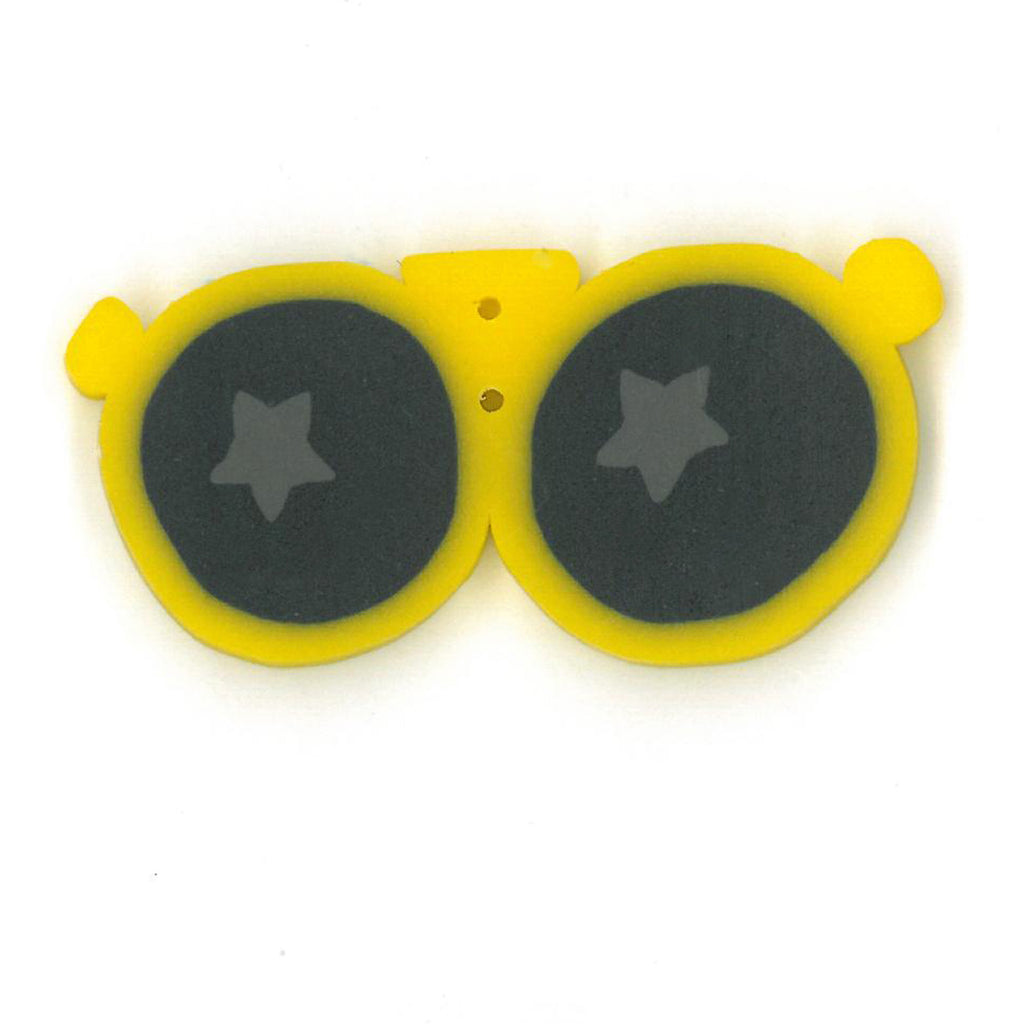 large yellow sunglasses