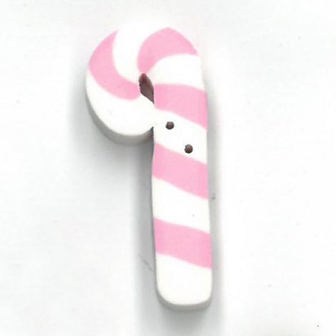 Small Flat Pink Candy Cane