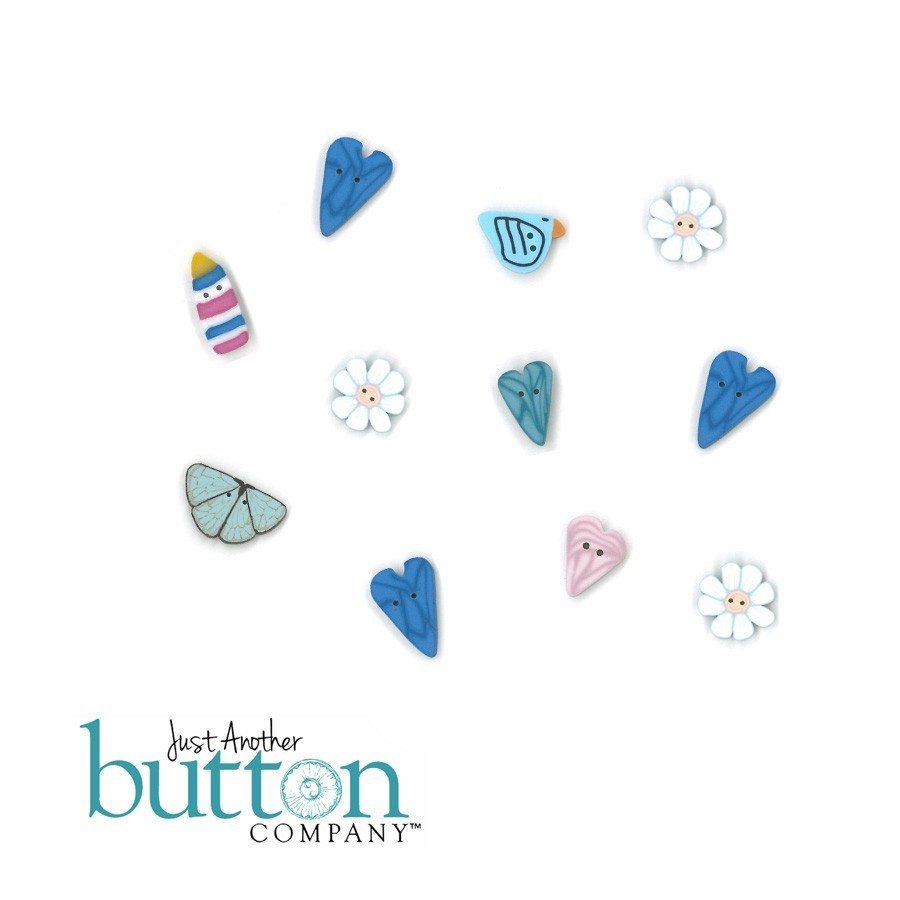 Just Another Button Company Oh, Happy Day Button Pack