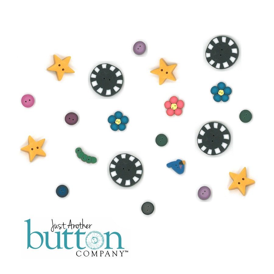 Just Another Button Company Bee Cool Button Pack