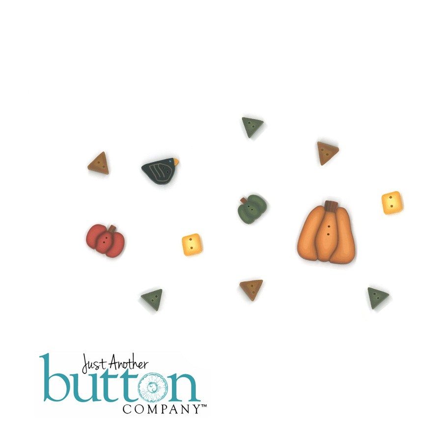 Just Another Button Company Autumn Welcome Button Pack