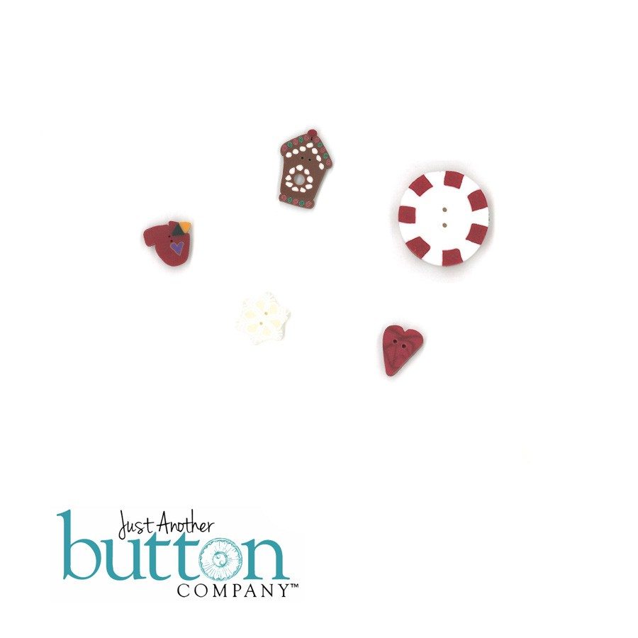 Just Another Button Company Snowman Keepers Button Pack