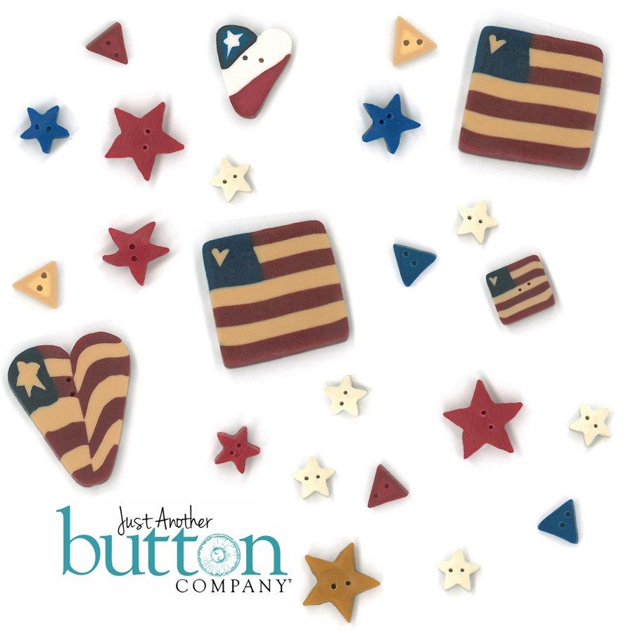 Patriotic Row (includes button placement chart)