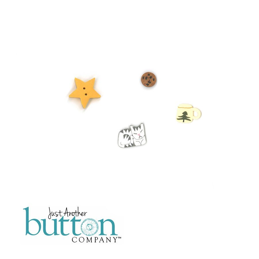 Just Another Button Company Cookies for Santa Button Pack