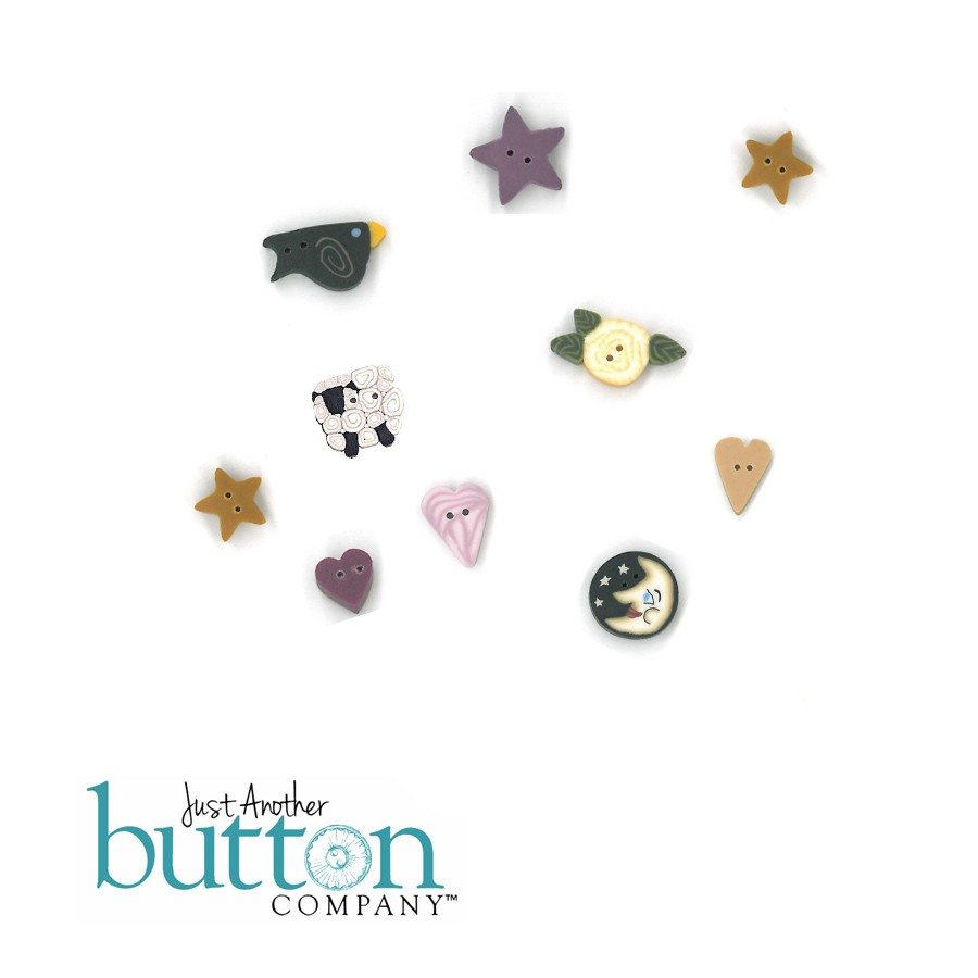 Just Another Button Company button pack for Shepherd's Bush Bethlehem Christmas
