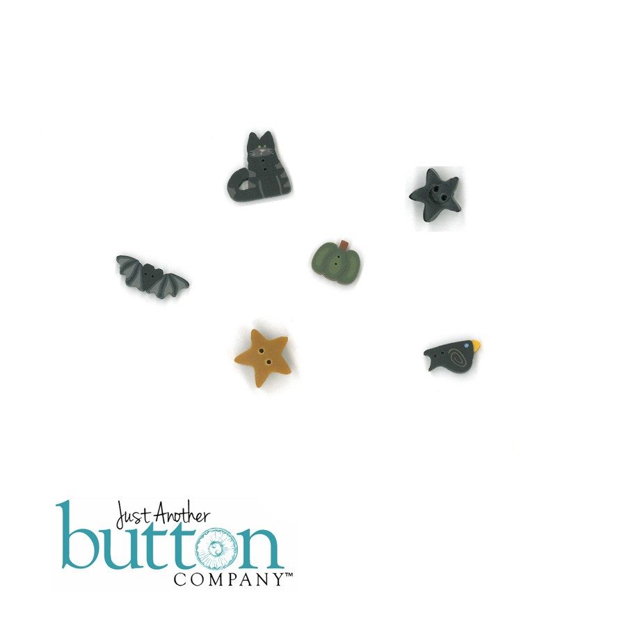 Just Another Button Company Spook Line Button Pack