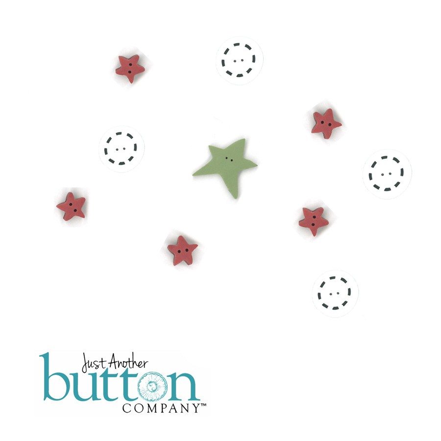 JABCO Butter Star Buttons Generic (Hand Embroidery) by Just