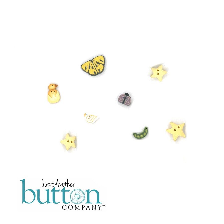 Just Another Button Company Sweet Pea Button Pack