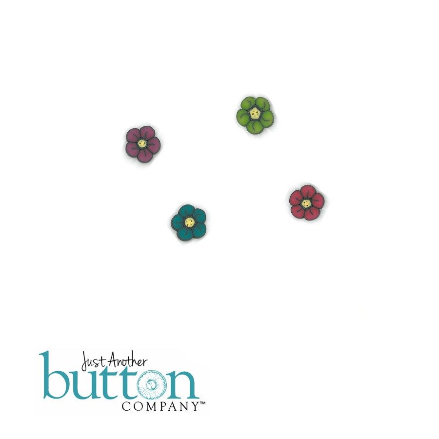 Just Another Button Company Doubles ; Bloom Button Pack