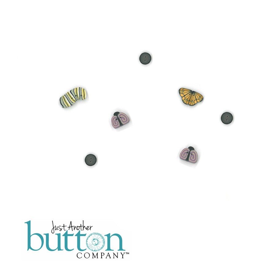 Just Another Button Company Imaginary Botanicals Dots Button Pack