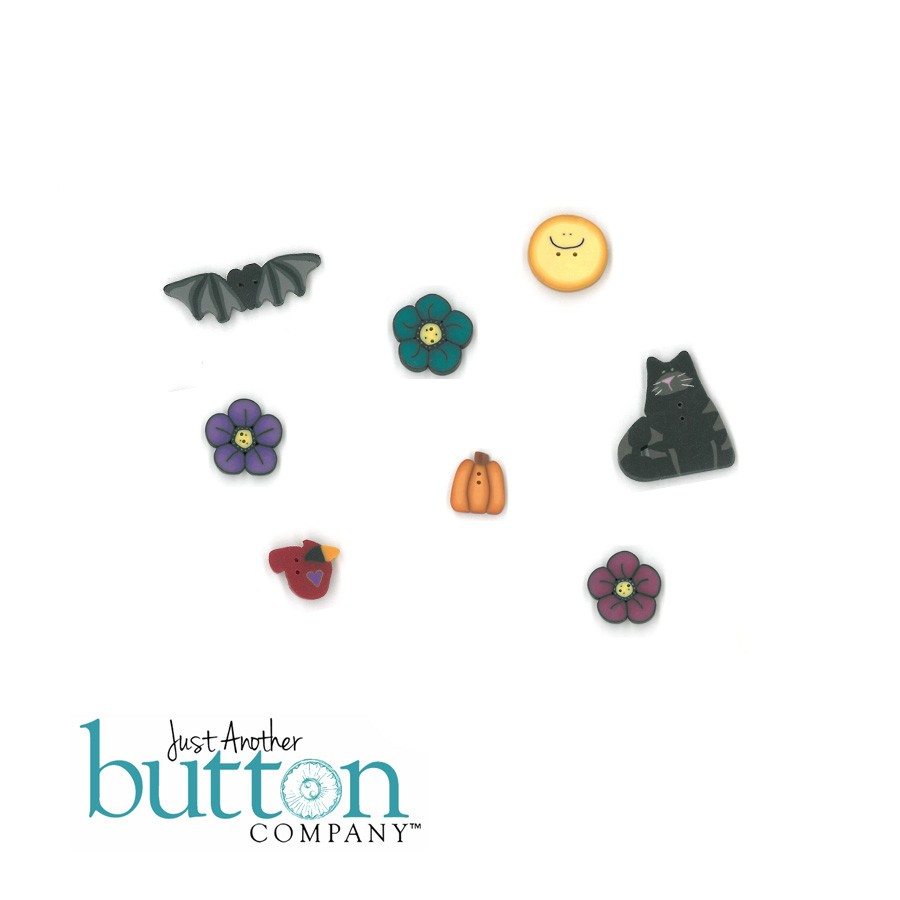 Just Another Button Company Crabby October-December Button Pack