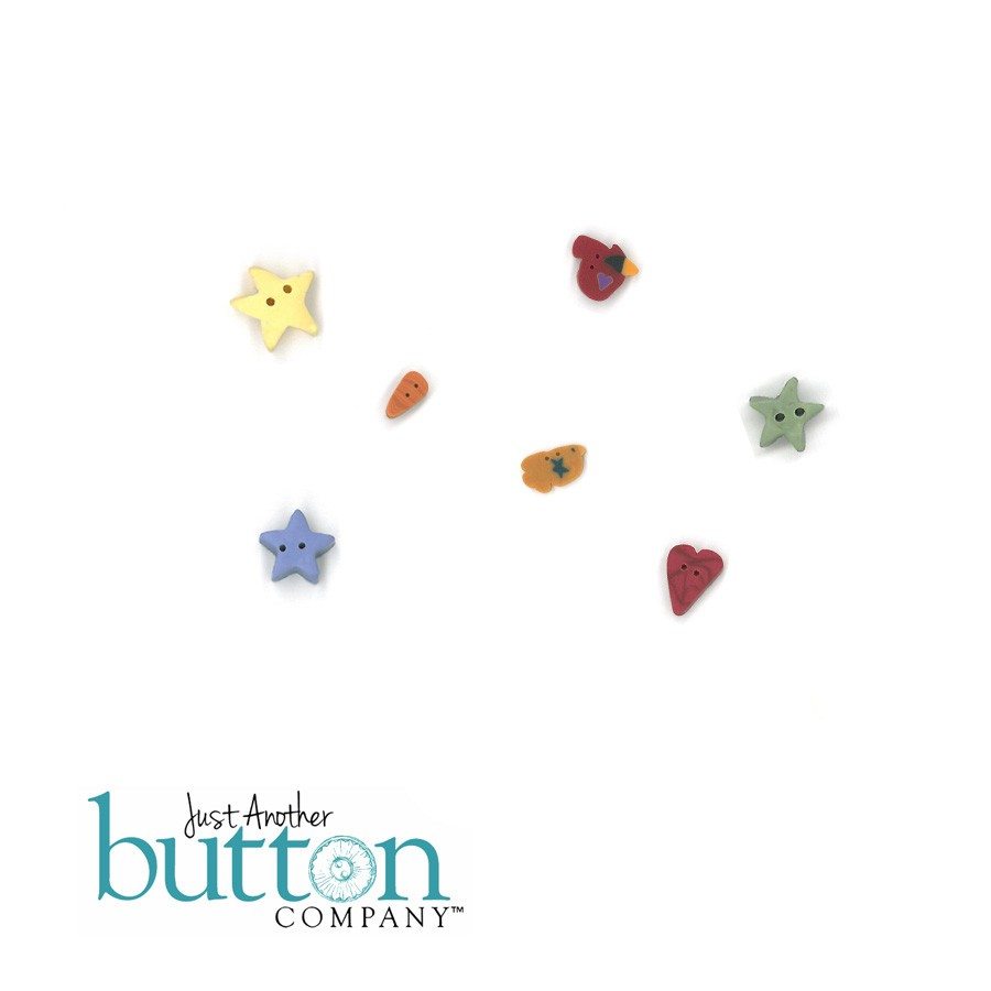 Just Another Button Company Baubles ; July Button Pack