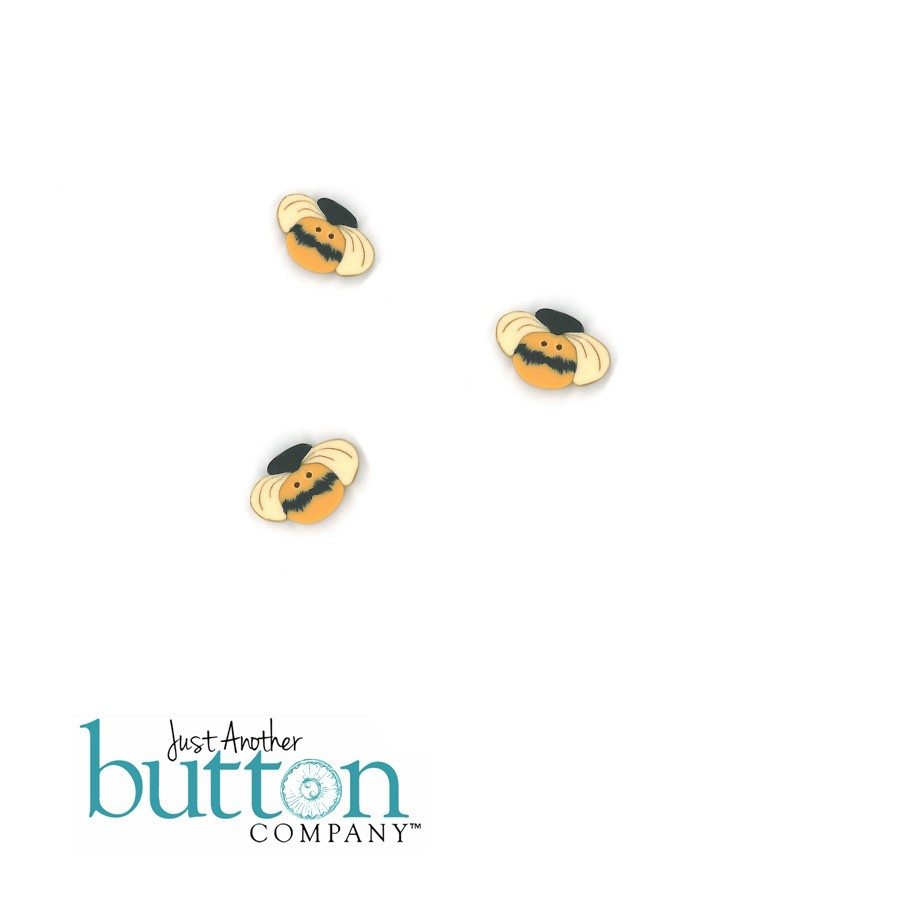Just Another Button Company Mug Cozies Bumble Bee Garden Button Pack