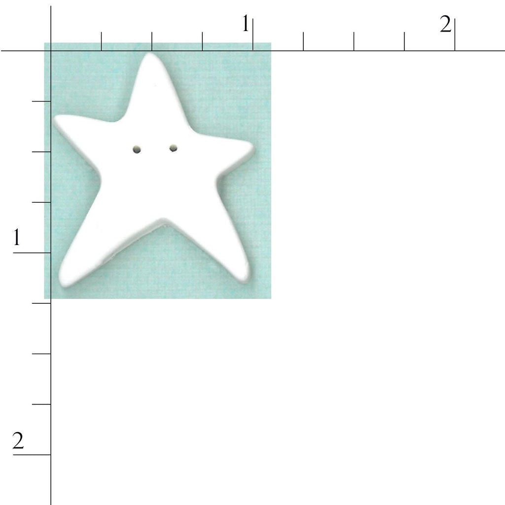 extra large white star
