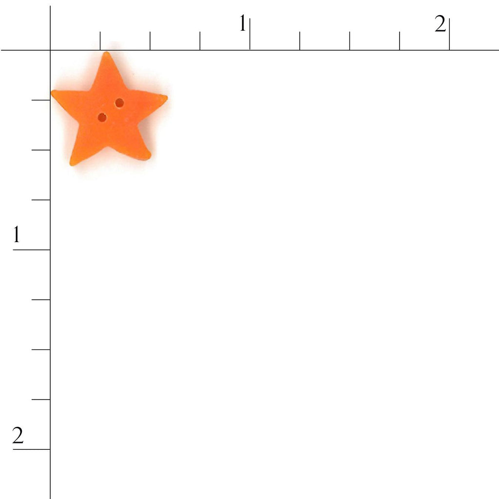 large orange star