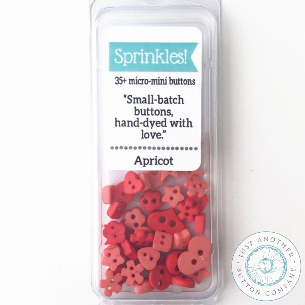 Just Another Button Company | Apricot Sprinkles Pack