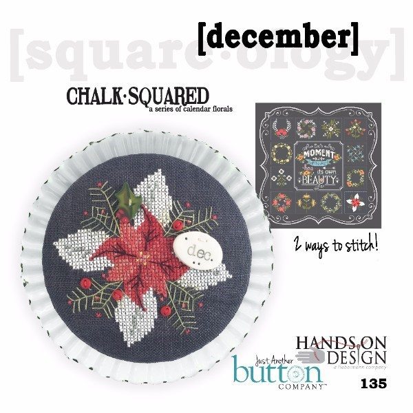 JABC - Cross Stitch Patterns - Chalk Squared December