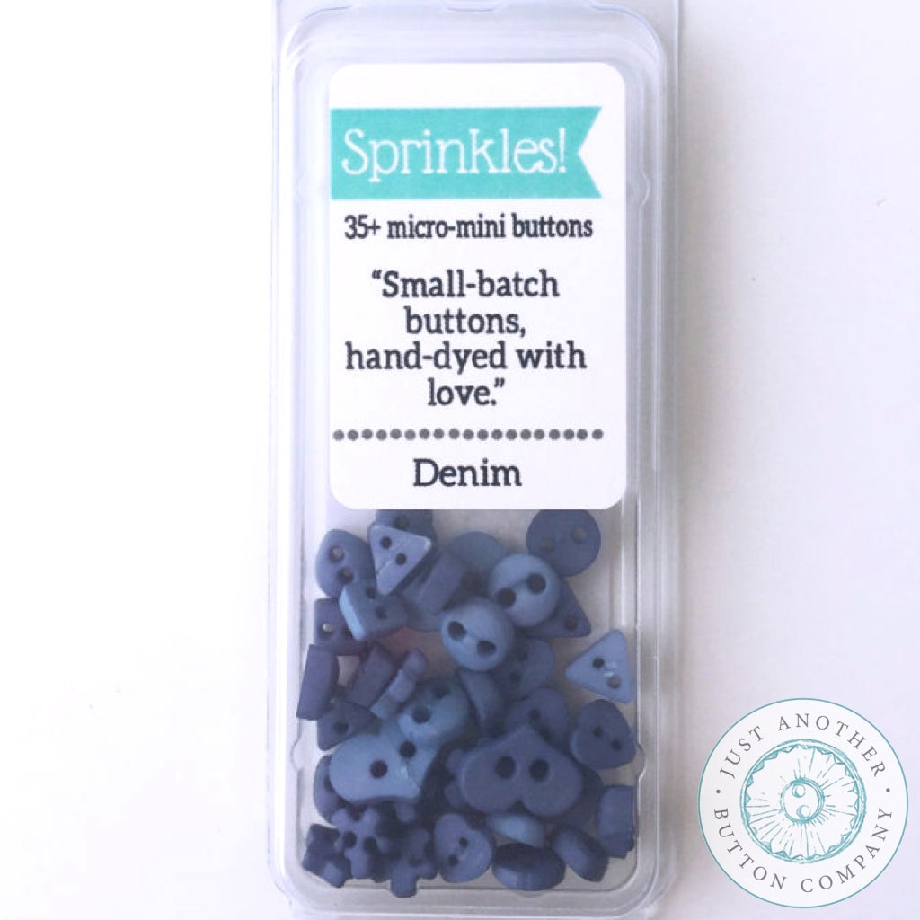 Just Another Button Company | Denim Sprinkles Pack