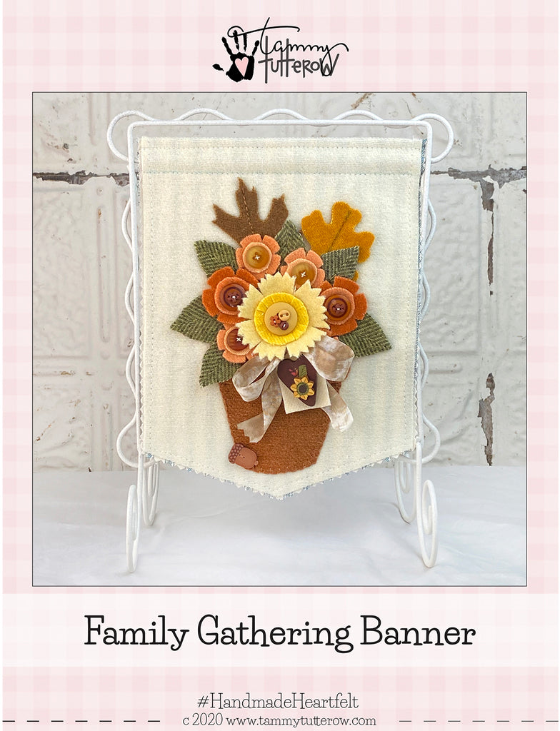 Family Gathering Banner Pattern PDF
