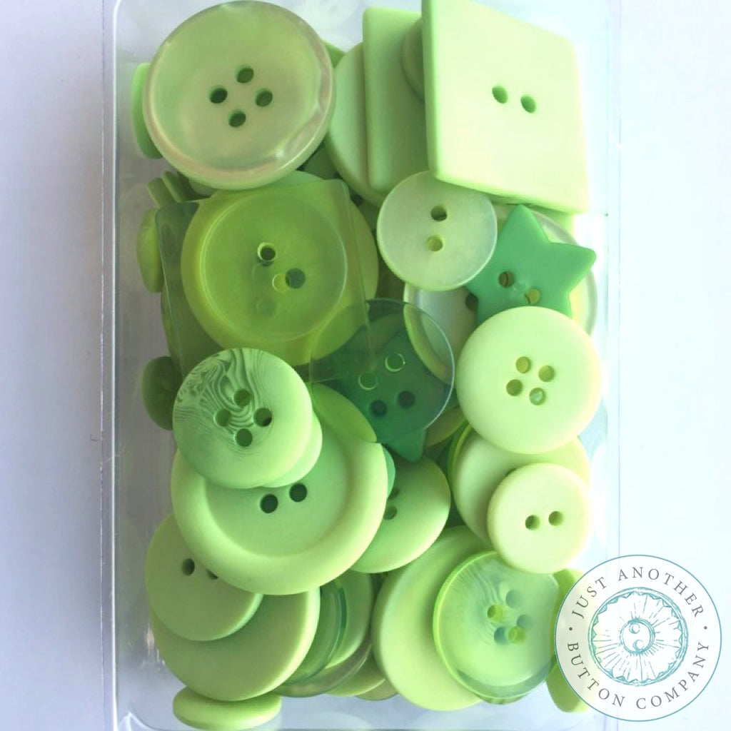 Just Another Button Company | Green Glow Party Pack