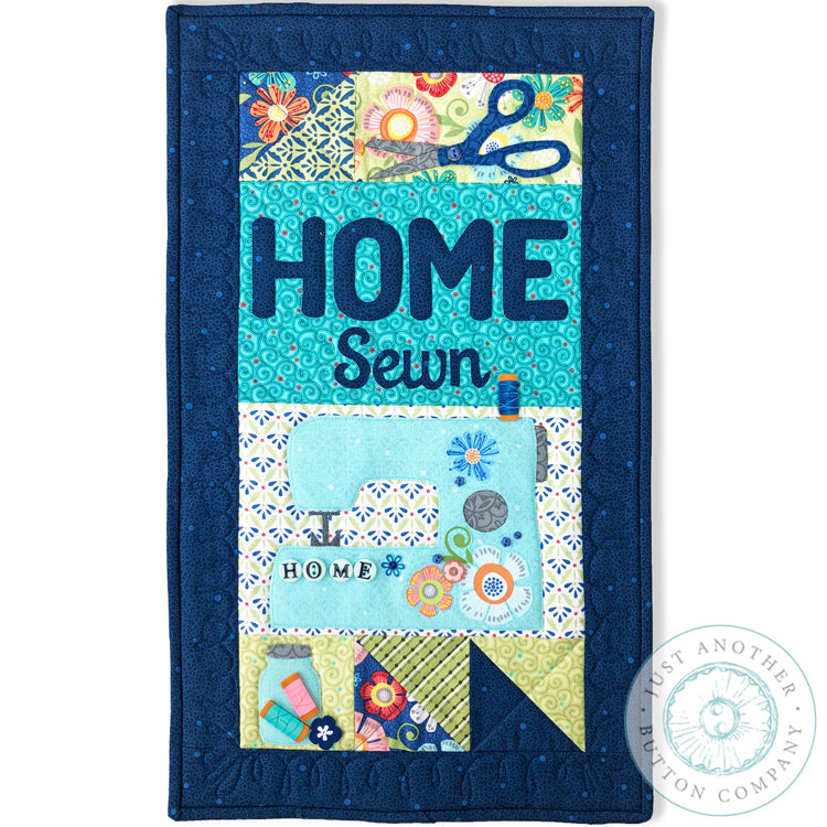 HOME Sewn Mini Quilt Pattern PDF