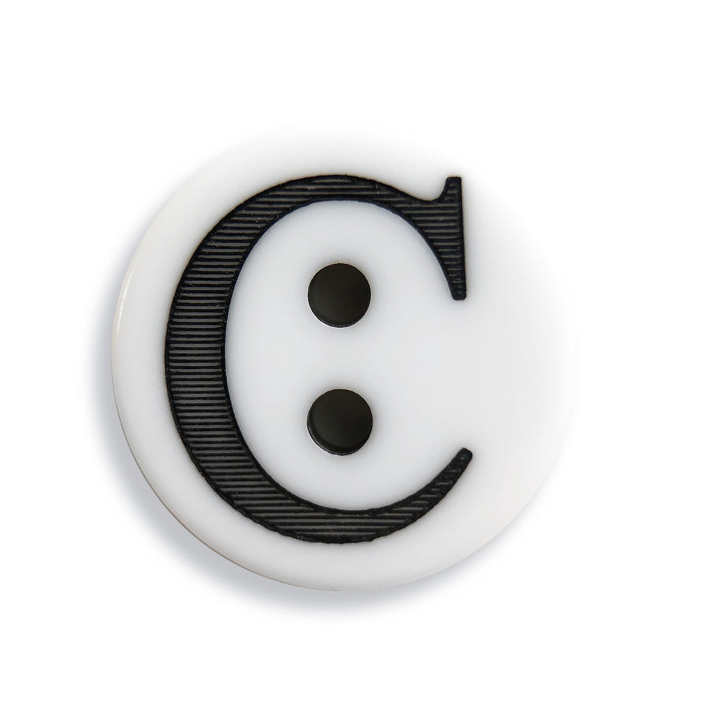 "C" Button (white)