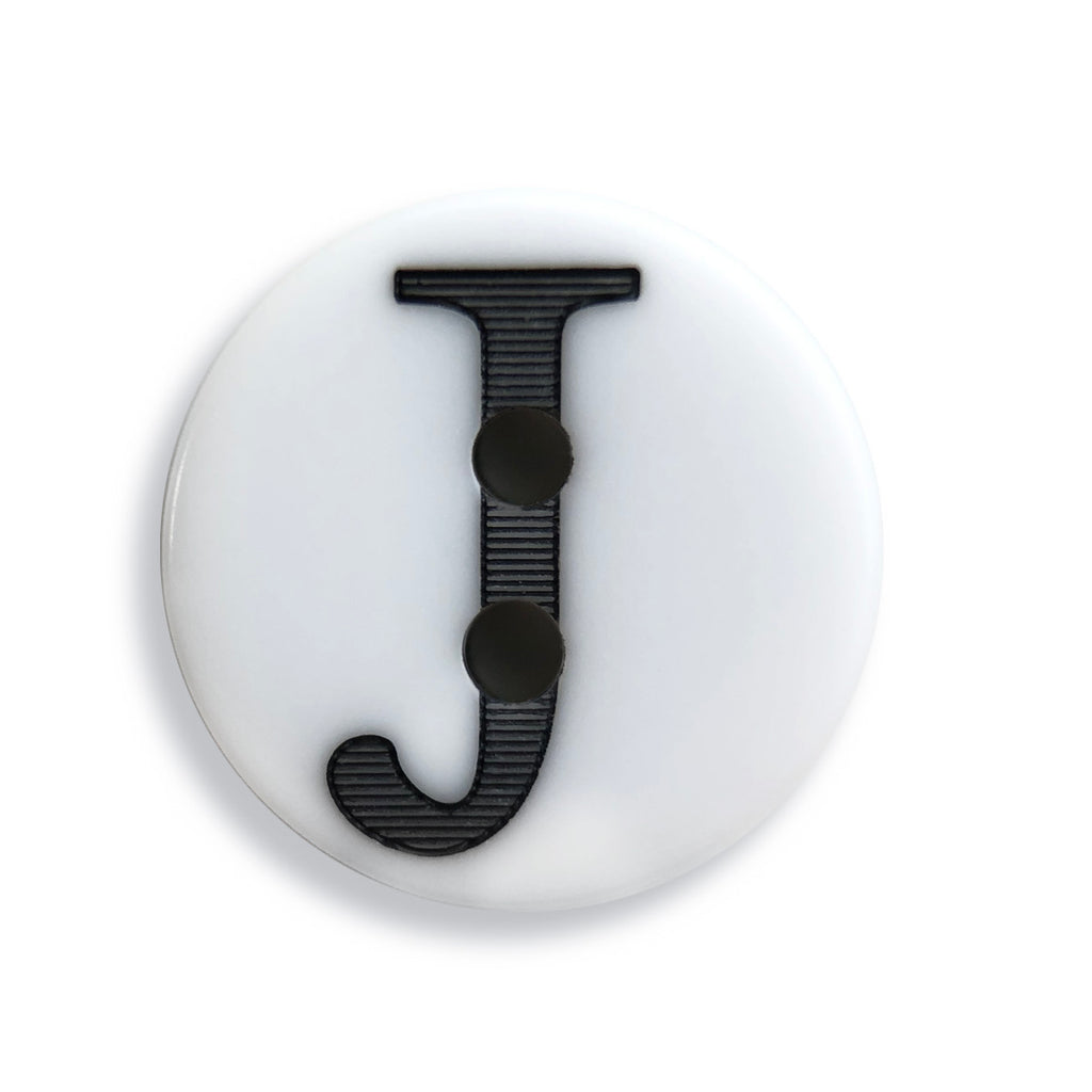 "J" Button (white)