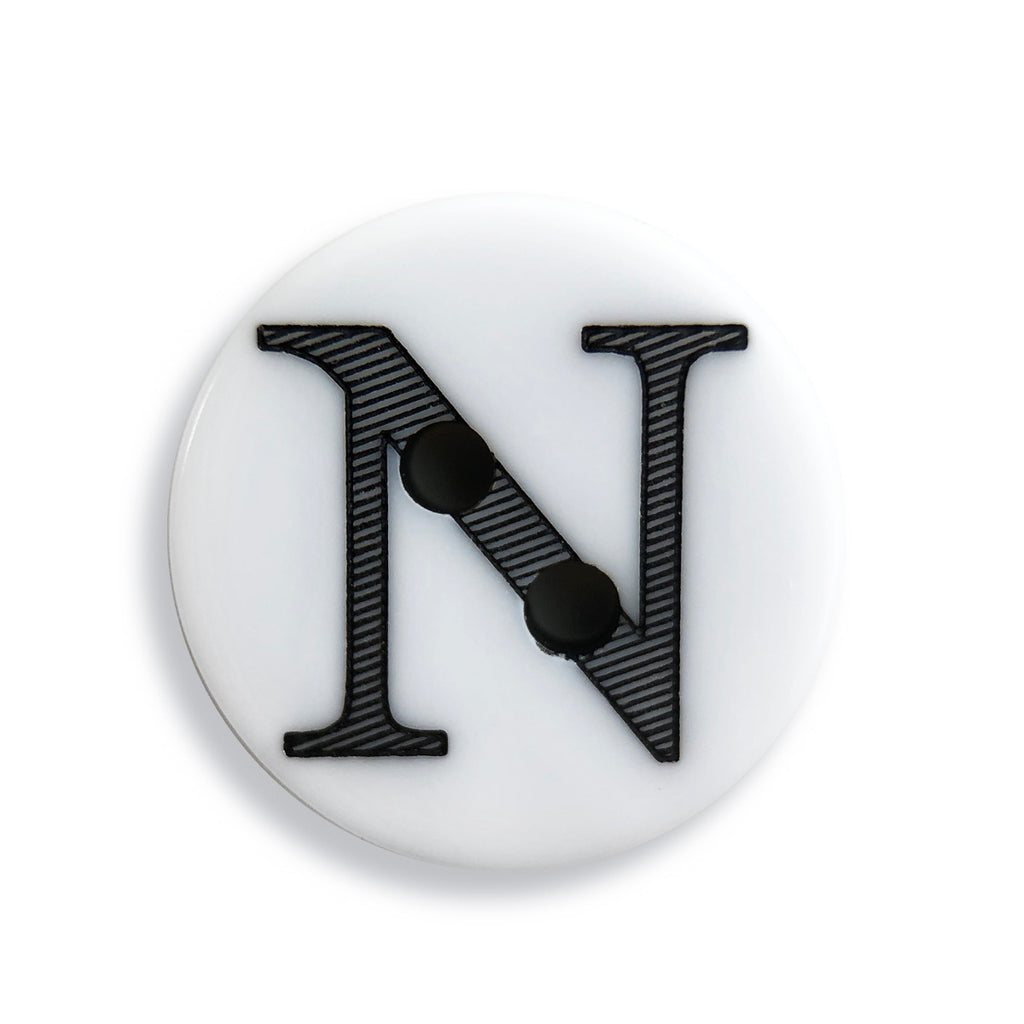 "N" Button (white)