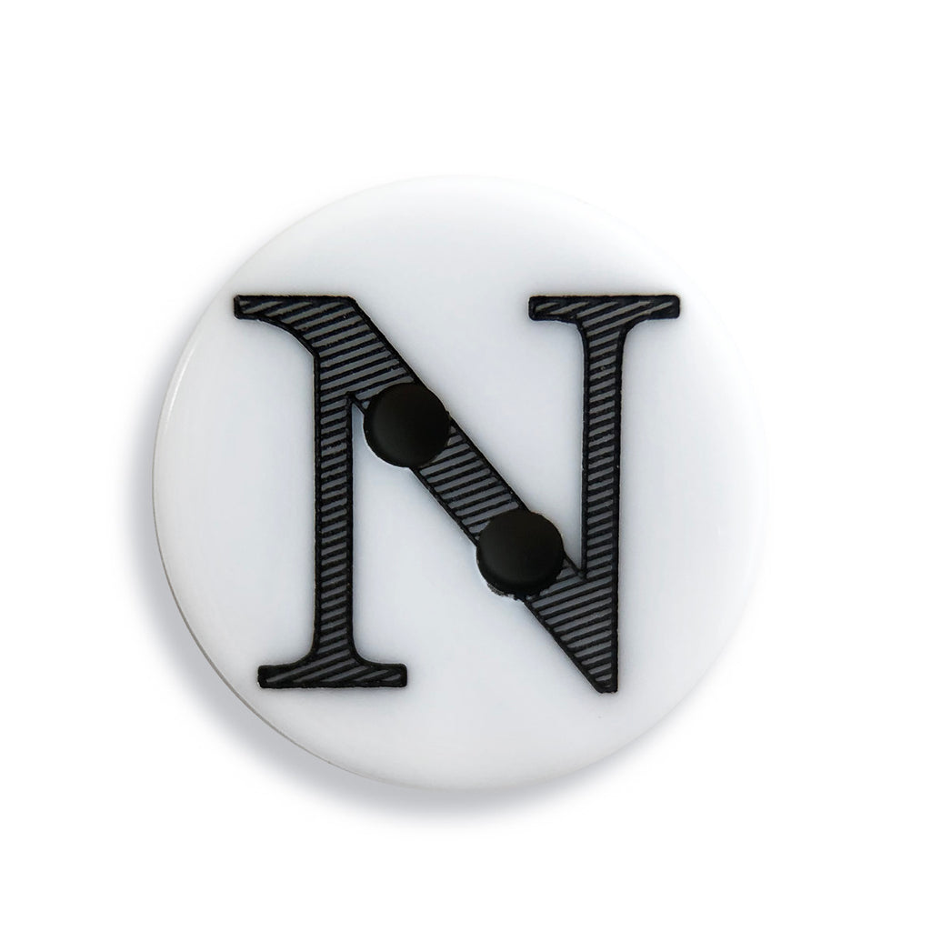 Hand-dyed Buttons: Alphabet – Just Another Button Company