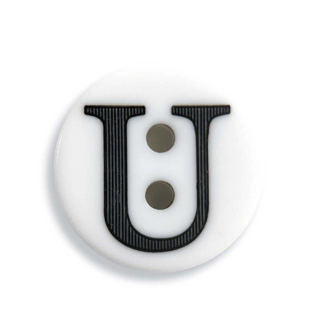 "U" Button (white)