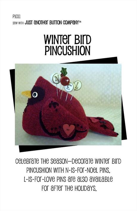 JABC - Pincushion Patterns - Winter Bird