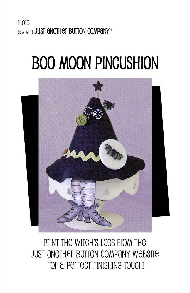 JABC - Pincushion Patterns - Boo Moon
