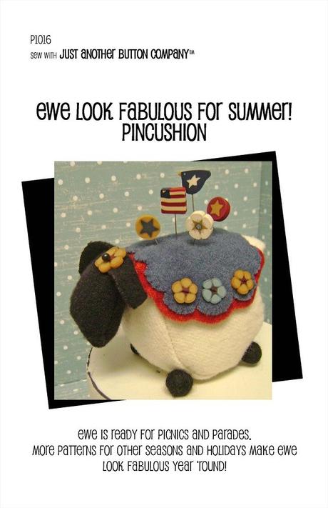 JABC - Pincushion Patterns - Ewe Look Fabulous for Summer