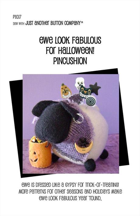 JABC - Pincushion Patterns - Ewe Look Fabulous for Halloween