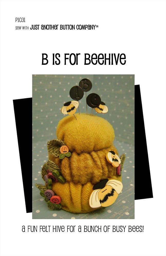 JABC - Pincushion Patterns - B is for Beehive