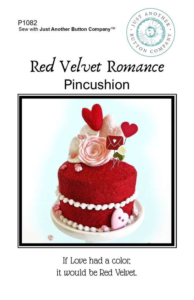 Red Velvet Romance Pincushion Pattern