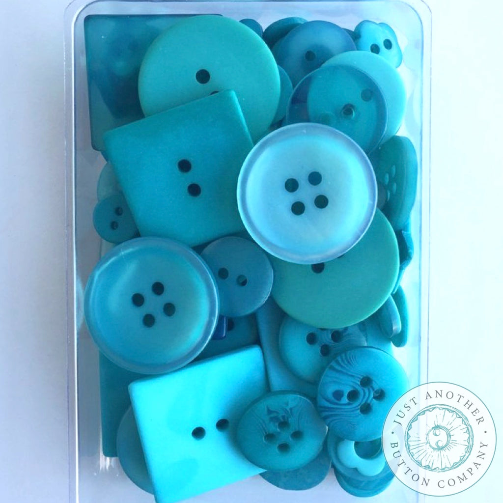 Just Another Button Company | Teal for Two Party Pack