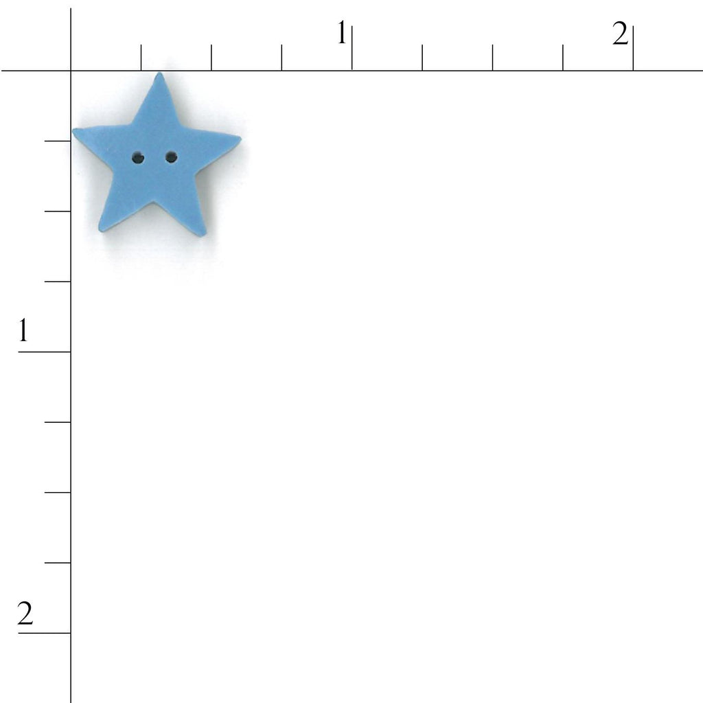 large baby blue star