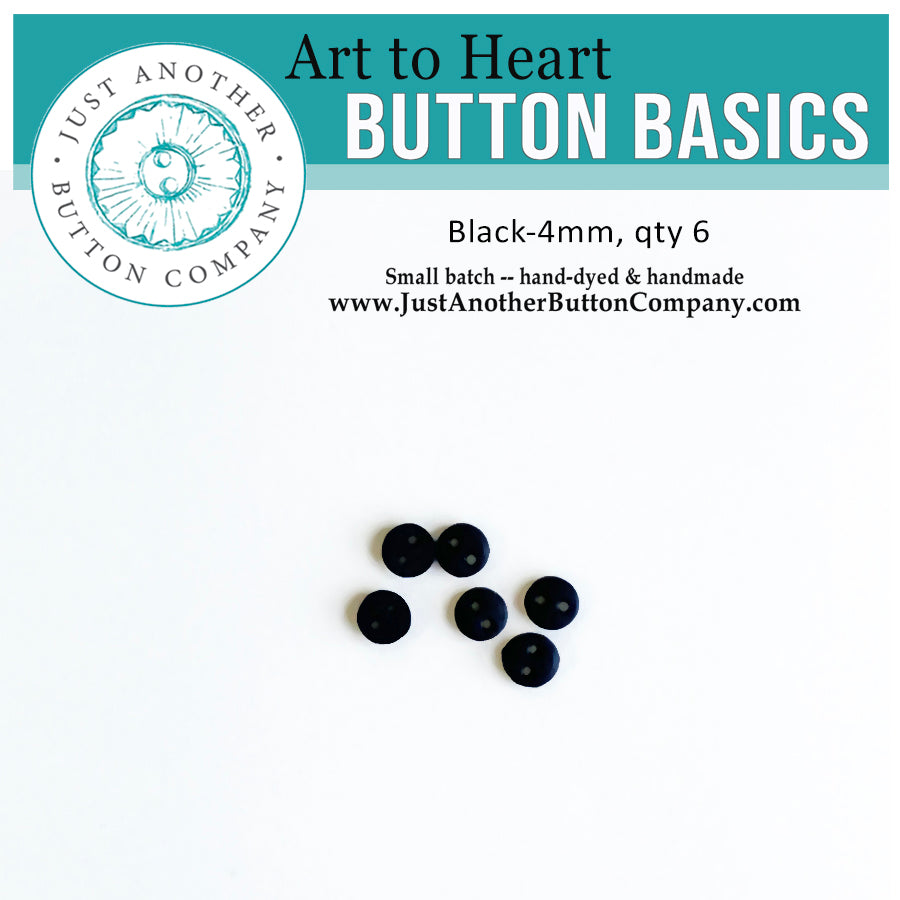 JABCO Black Star Buttons Generic (Hand Embroidery) by Just Another