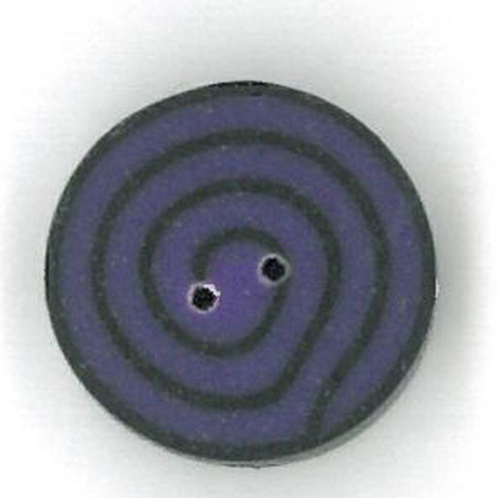 tiny violet & black swirl