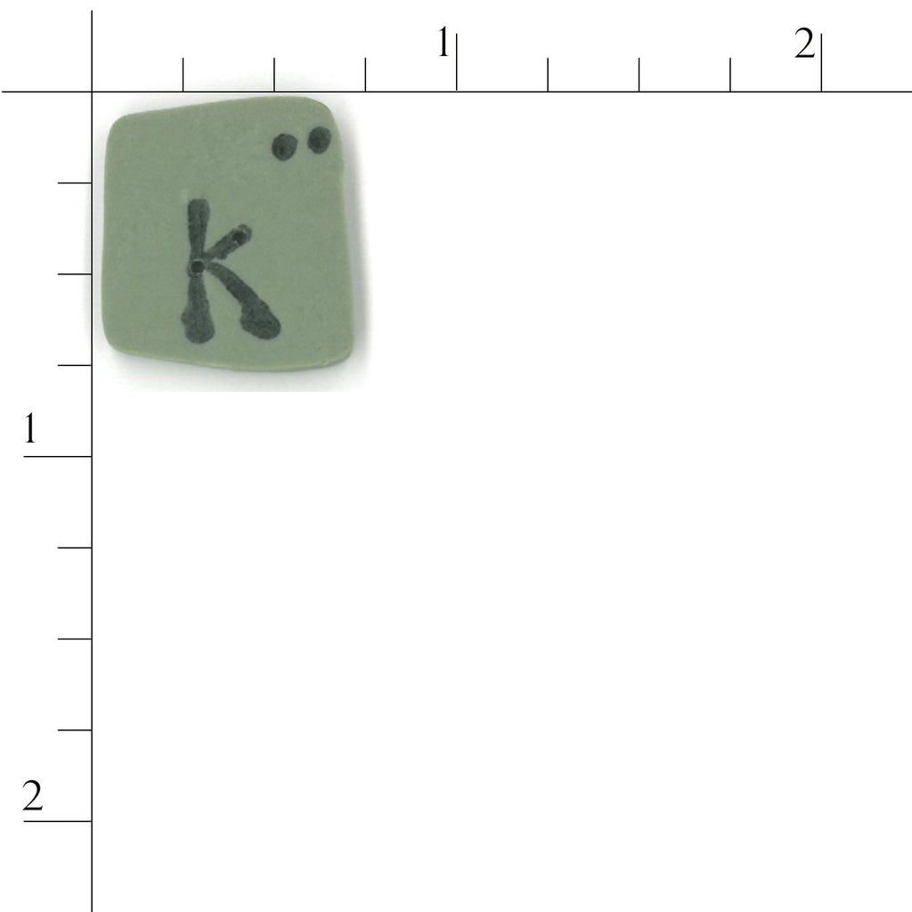 green letter k