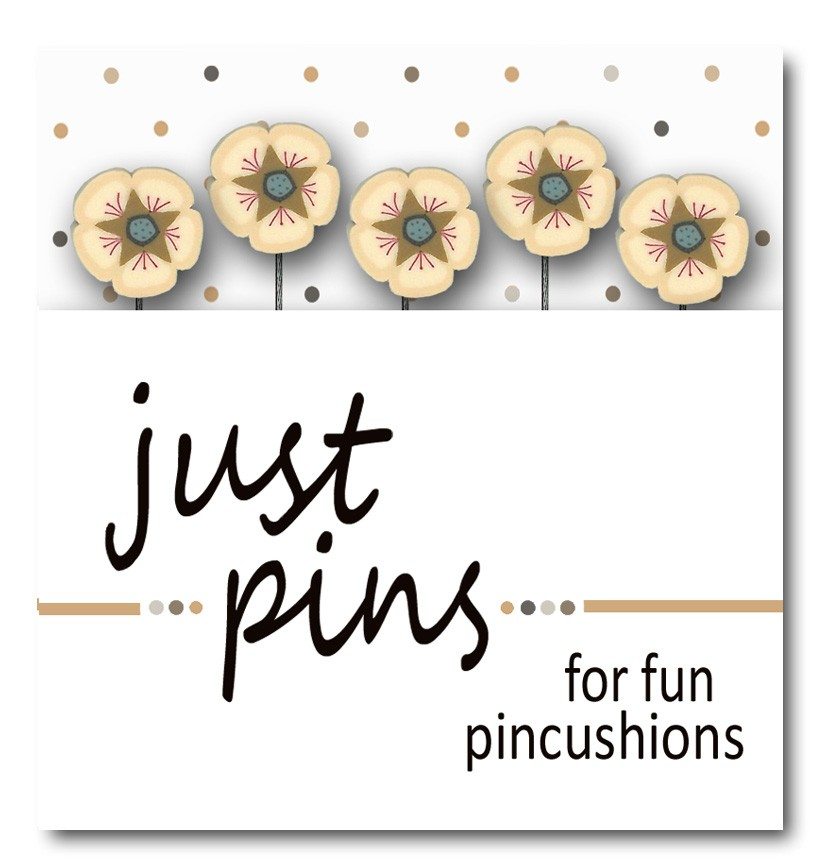 JABC - Just Pins - Just Cream Posies