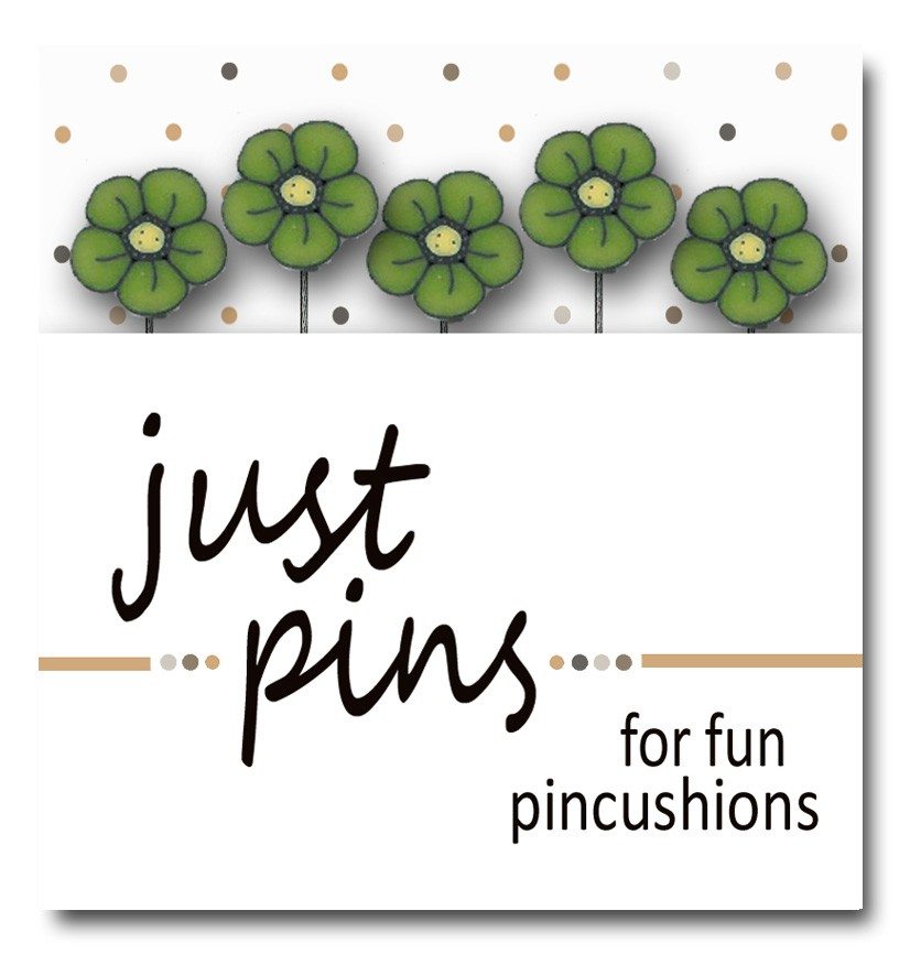 JABC - Just Pins - Just Lime Wildflowers