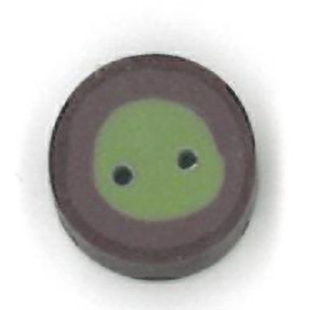 tiny plum/ green dot