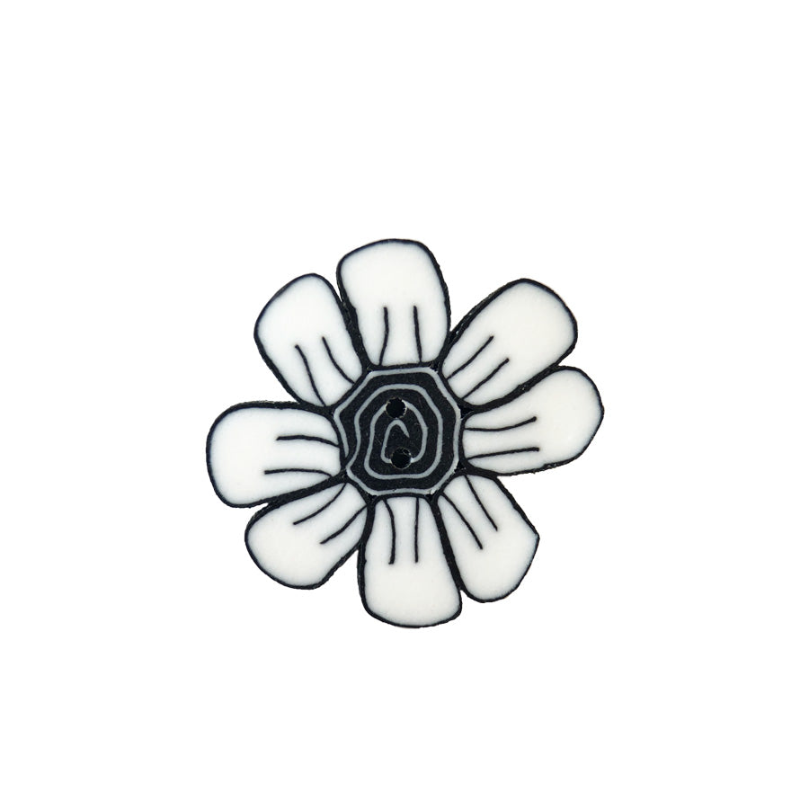 small black & white daisy